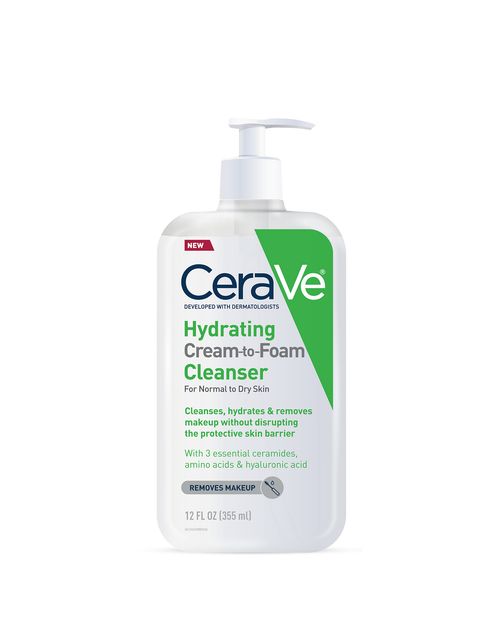 Hydrating Cream To Foam Cleanser FRONT